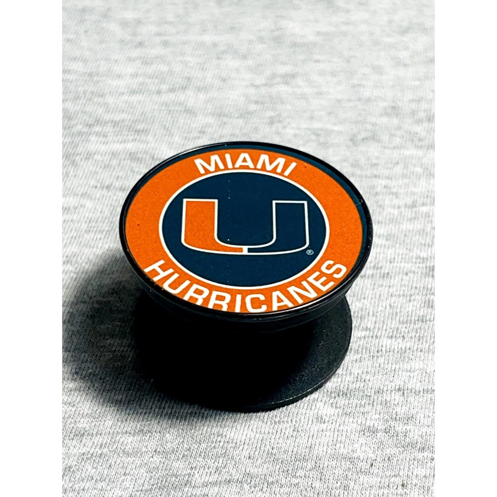 MIami Hurricanes College Football Phone Accessory Adapter Holder Stand